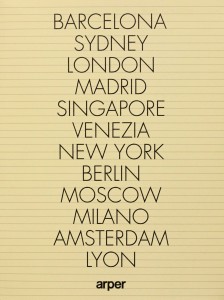 Arper Catalogue de références 2013