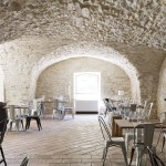 Salle de restaurant du Mas Merlet à Nîmes