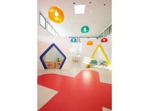 Hall d'accueil de la Maison de la Petite Enfance Lodève