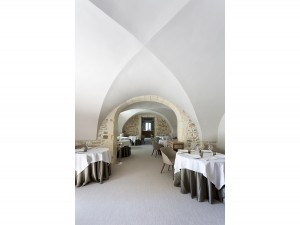 Salle de restaurant gastronomique Le Mas de Boudan Jérôme Nutile à Nîmes