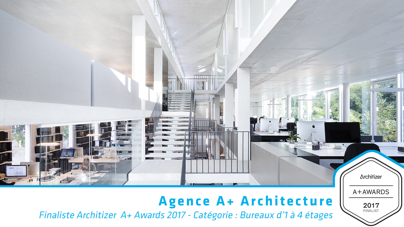 A+Architecture Architizer Finaliste bureau
