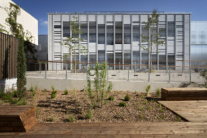 Médiathèque Aimé Césaire à Castelnau | Architectes FGA et Cardin Gabriel