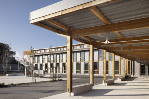Ecole Maurice Fonvieille à Pibrac réalisée par GGR Architectes